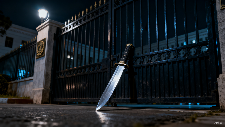 18厘米长刀逼近中国使馆,日本“下克上”的历史悲剧又要重演?